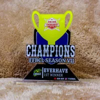 Plakat Piagam Custom Murah Piala Kejuaraan Trophy Akrilik