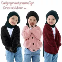 Gardigan rajut anak / Sweater rajut anak perempuan premium tebal 7get