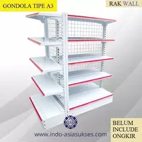 Rak Gondola Minimarket - Tipe Wall Gondola A3 SUCA