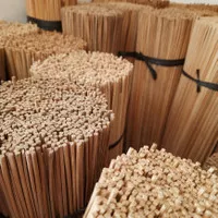 Ruji Angsang 4mm 100 batang jeruji sangkar panjang 50cm lidi bambu