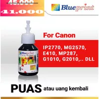 Tinta Canon Blueprint Black Hitam 100ML Refill Canon IP2770/MP287 ORI