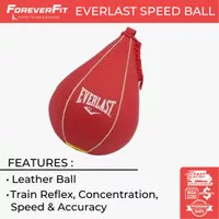 Everlast Speed Ball Speed Bag Punching Ball Leather Punching Ball MMA