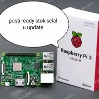 raspberry pi 3 model b wifi bluetooth 1gb ram 1gb ready stok banyak