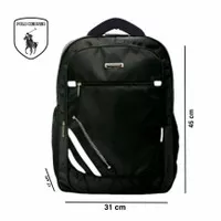 FREE RAINCOVER Tas Ransel Laptop Polo Keidner Tas Ransel Polo