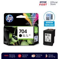 Tinta HP 704 Black Hitam CN692AA / Deskjet Ink 2010 K010 2060 K110