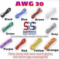 (1 Meter) High Quality 20 AWG/ AWG20 cable (Kabel Tembaga) All Colour