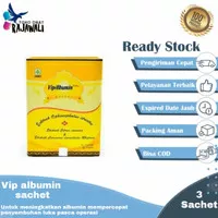 vip albumin sachet meningkatkan albumin perbox ( 3 sachet)