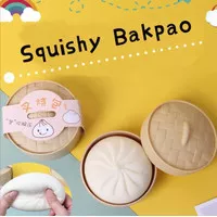 Mainan SQUISHY BAKPAO Pao Stimulasi Remes Penghilang Stres Tiktok