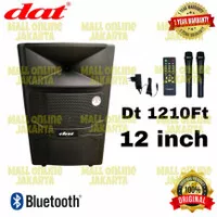 Speaker aktif 12 inch dat dt1210ft portable original aktiv dt 1210ft