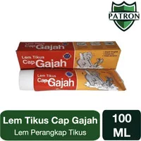 Lem Tikus Cap Gajah - Basmi Tikus - Perangkap Tikus - Tube - 100 ML