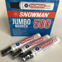 spidol SNOWMAN JUMBO 500 permanent marker (lusin)