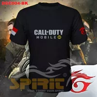 Baju Kaos Atasan Pria Spirit T-Shirt Call Of Duty Mobile Terbaru 2019