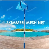 Pool Net Deep Bag Pool Skimmer Leaf Holder Membersihkan Pool Rake