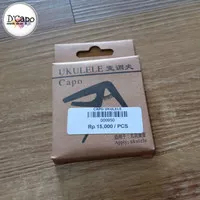 Capo Ukulele Hitam , Ukulele Capo