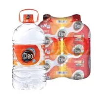 Cleo Pure Water Botol Classic 6 liter/Galon kecil isi 2