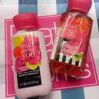 Bath and Body Works Mad About You (Bundling Body Lotion + Shower Gel)