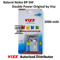 Baterai Vizz Double Power Nokia BP-5M BP5M 5610 5700 6110 6220 6500