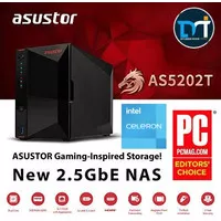 Asustor AS5202T Nimbustor 2 Bay NAS - Gigabit Ethernet Storage Cloud