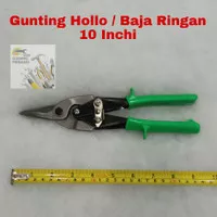 RRT Gunting Besi Holo 10" / Gunting Baja Ringan Plat Seng Hollow 10 In