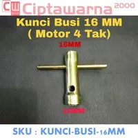 Kunci Busi 16 / 21MM Panjang / Mobil Genset Motor - All Size