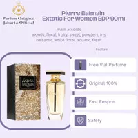 Parfum Asli Original Wanita Pierre Balmain Extatic For Women EDP 90ml