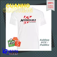 Baju Kaos Moto GP Mandalika Marquez Rossi Cotton Combed 30s II