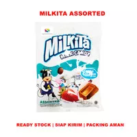 Milkita Assorted Milk Candy Isi 40 Pcs - Permen Susu Aneka Rasa