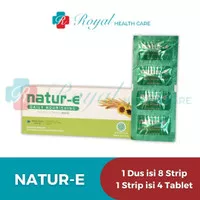 Natur-E 100 iu isi 32 kapsul Vitamin E Penyubur, Kandungan, Antiaging