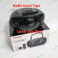 Mini Compo CD Player/Tape Kaset Toshiba TY-CKU310K Black Original