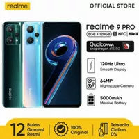 Realme 9 PRO 5G 8/128 RAM 8gb 128gb new garasi resmi