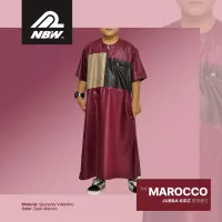 Baju Gamis Jubah Anak Muslim Laki-laki Maroko Tanpa Kerah Keren Casual