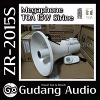 Megaphone Toa ZR-2015S (ada sirine)