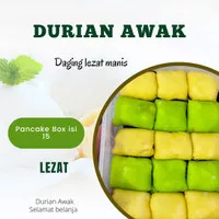 Pancake Durian Medan Box isi 15 Rainbow op