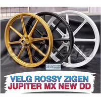 Velg Pelek Racing VRossi Zigen Swan DD Double Disc Jupiter Mx New 135