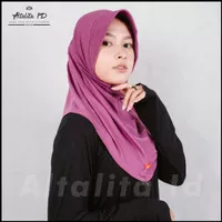 Altalita - Hijab Sporty Instan pet Bahan Jersey Premium (Dusty Purple)