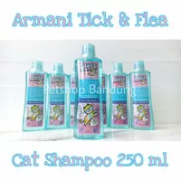 Armani Tick & Flea Cat Shampoo 200 ml Shampo Kutu Kucing 200ml