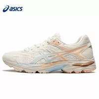 SEPATU RUNNING WANITA ASICS GEL-FLUX 4 CREAM ORANGE ORIGINAL