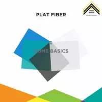Plat Fiber Polos Tipis Roll / Plastik Fiber / Penutup Pagar