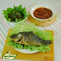 Ikan Mas Goreng isi 4 Potong ( Plus Sambal )