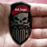 black army bike badge
