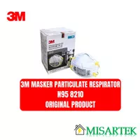 3M Masker N95 8210 Particulate Respirator (1 Box = 20 Pcs) Original