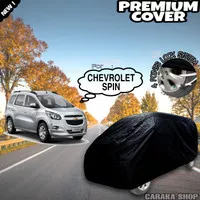 Sarung Mobil CHEVROLET SPIN Hitam POLOS Body Cover Chevrolet Spin