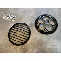 Grill vespa Primavera atau jaring lampu akrilik