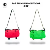 Tas slempang bodypack atau tas pinggang waist bag tnf not Consina Pama