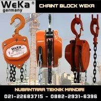 Chain block 1ton x 5meter Weka
