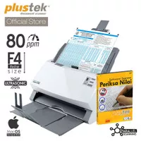 Scanner Plustek Periksa Nilai LJK PS3180U - 80 Lembar/menit (F4/Folio)