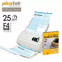 Scanner Plustek Periksa Nilai LJK PS283 - 25 Lembar/menit (F4/Folio)