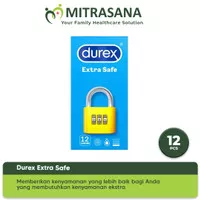 Durex Extra Safe Easy On isi 12 Pcs