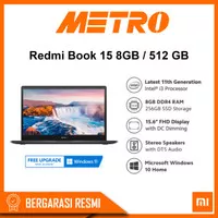 Redmi Book 15 8GB / 512 GB -GARANSI RESMI