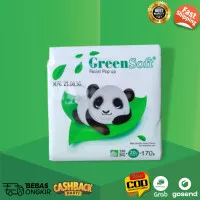 Tisu Wajah 2 Ply Pop Up Greensoft Facial Tissue Original 170 sheets